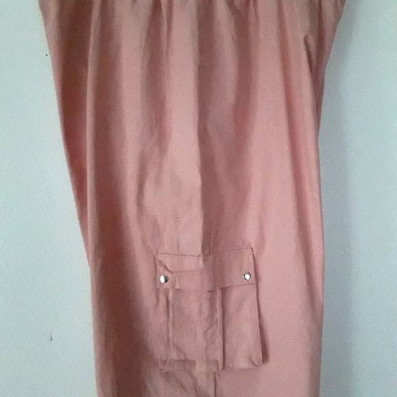 NWOT PRETTY LITTLE THING Cargo Pants Slacks Blush Pink Sz XXXL - Picture 4 of 8
